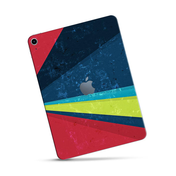 Vintage Colorful rays - Apple Ipad Skin