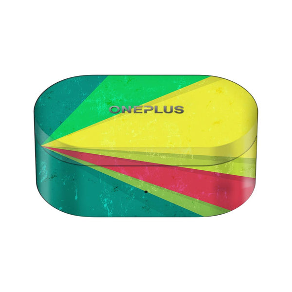 Vintage Green Rays - OnePlus Nord Buds Skin