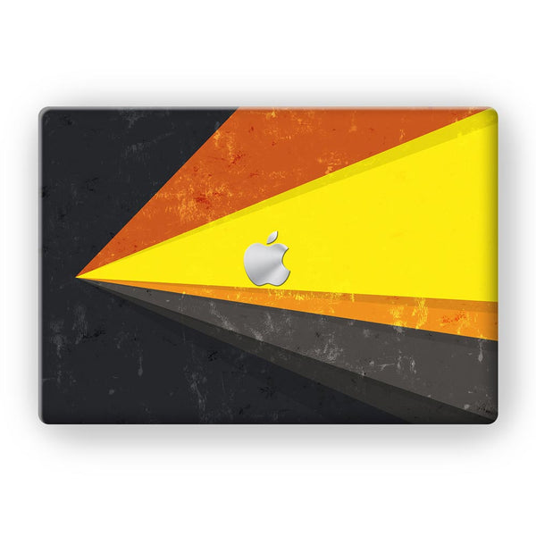 Vintage Rays Stripes - MacBook Skins