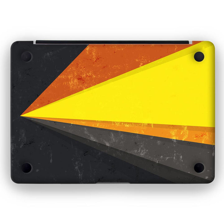 Vintage Rays Stripes - MacBook Skins