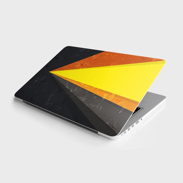 Vintage Rays Stripes - Laptop Skins