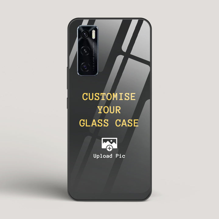 Customizable - vivo V20 SE Glass Case