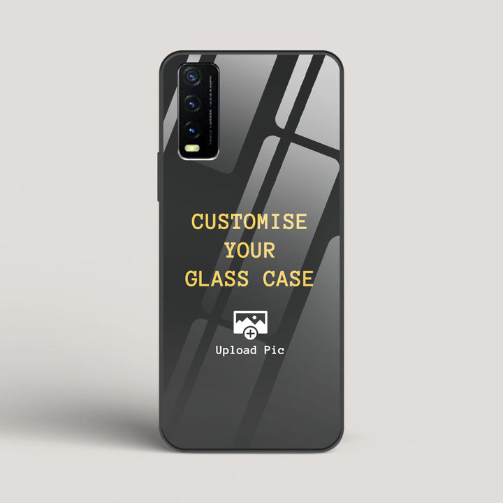 Customizable - vivo Y20 Glass Case