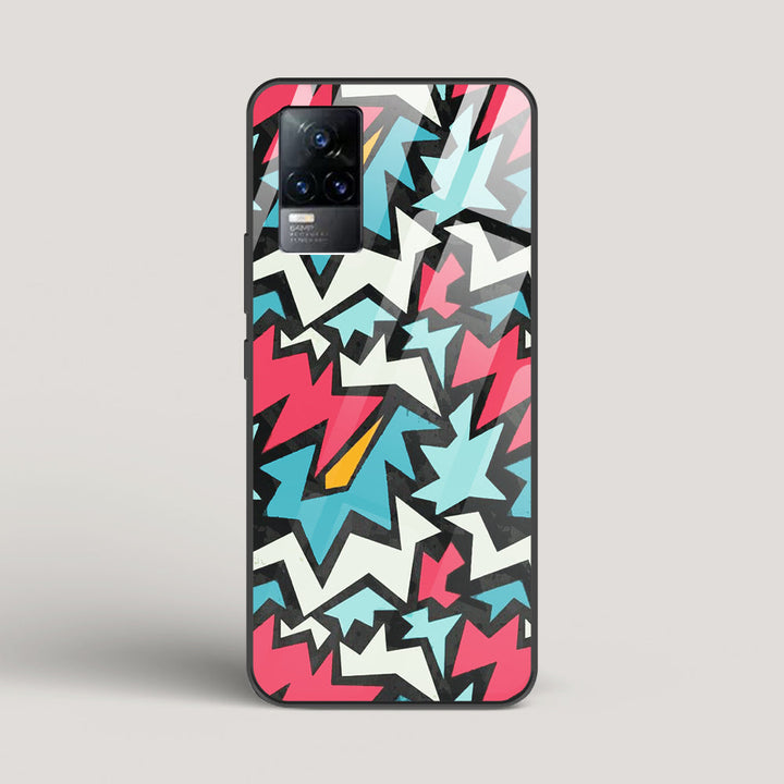 Comic  - vivo Y73 Glass Case