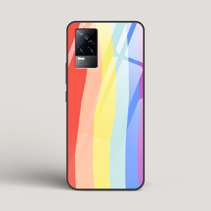 Rainbow - vivo Y73 Glass Case