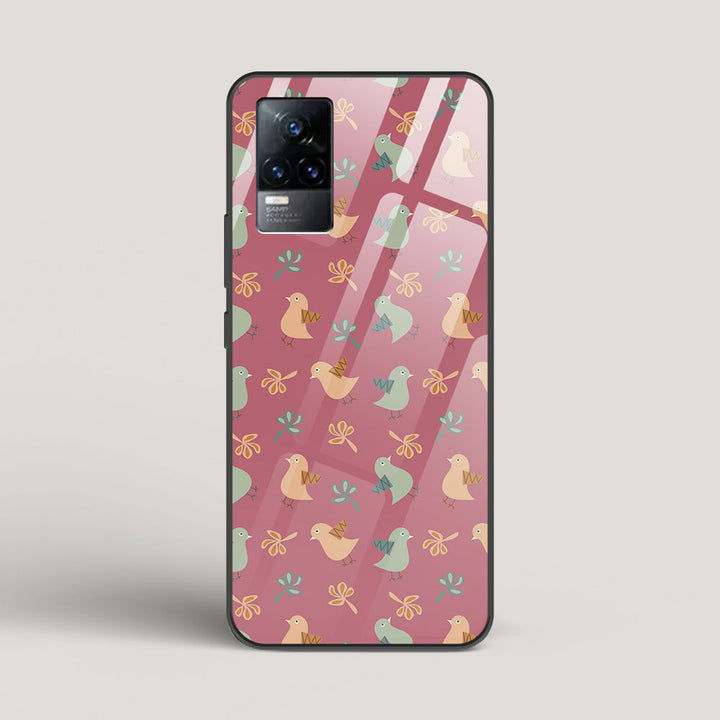 Robins - vivo Y73 Glass Case