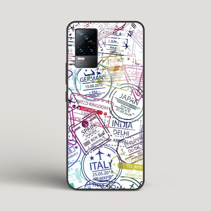Wanderer - vivo Y73 Glass Case
