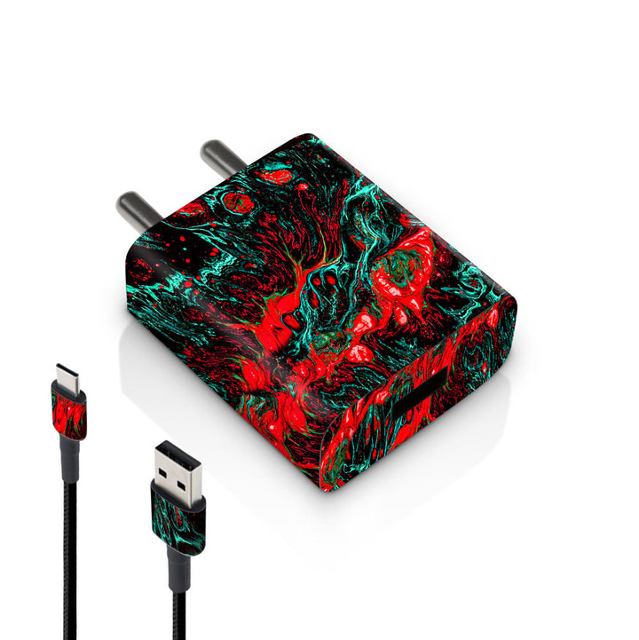 Volcanic Lava - MI 10W & 18W Charger Skin