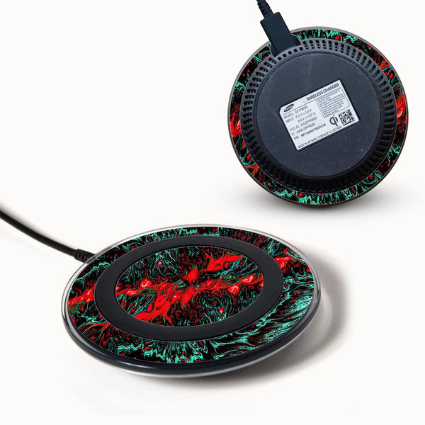 Volcanic Lava - Samsung Wireless Charger 2015 Skins