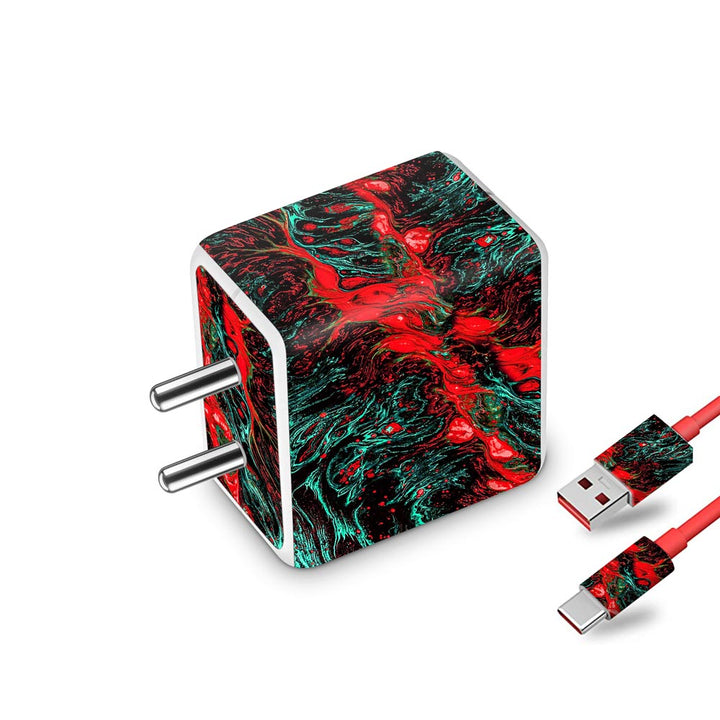 Volcanic Lava - Oneplus Dash Charger Skin