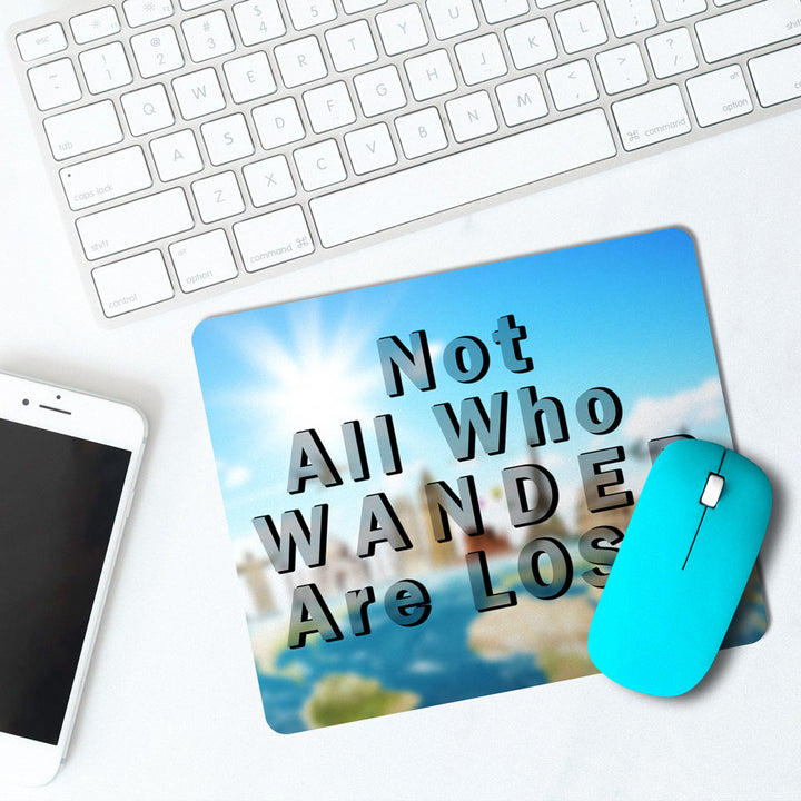 Wander - printed mousepads by sleeky india