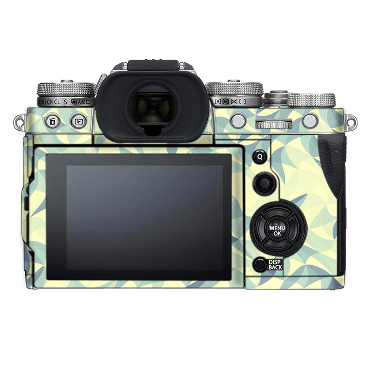 Wave Mosaic Blue - FujiFilm Camera Skin