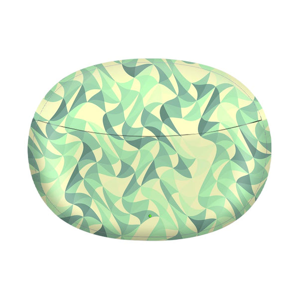Wave Mosaic Green - Realme Buds Air 3 Neo Skin