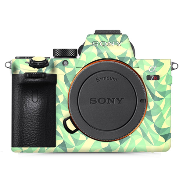 Wave Mosaic Green -  Sony Camera Skins