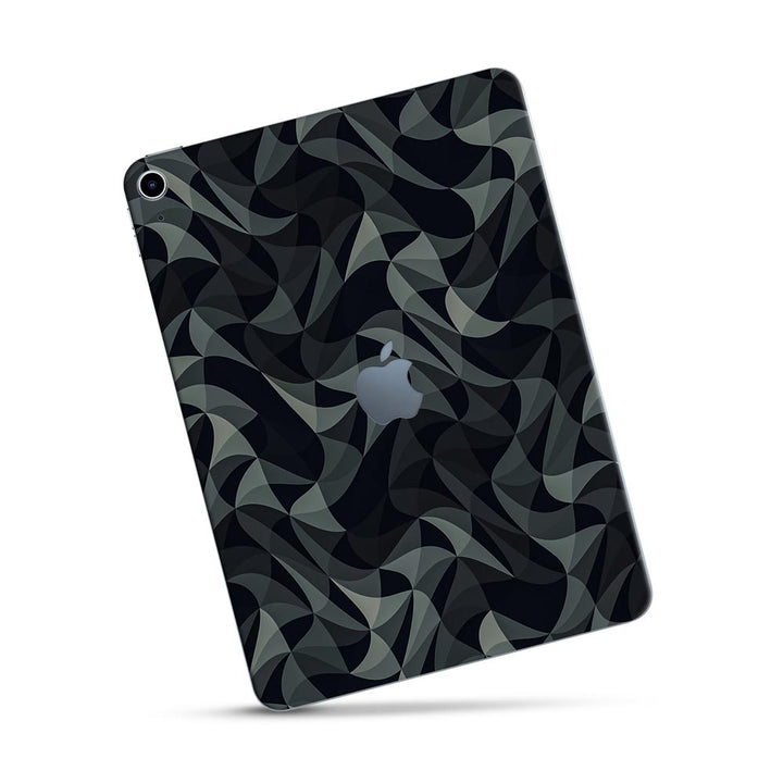 Wave Mosaic Grey - Apple Ipad Skin