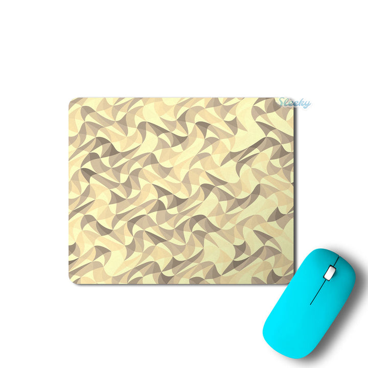 Wave Mosaic Peach - Mousepad
