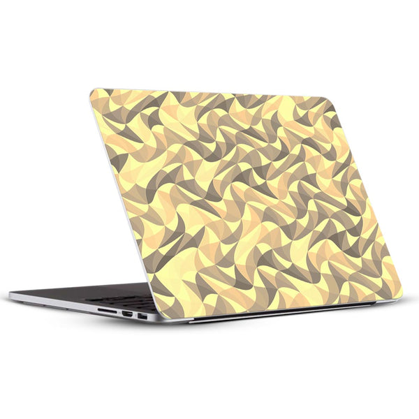 Wave Mosaic Peach - Laptop Skins