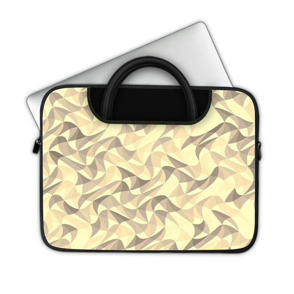 Wave Mosaic Peach - Pockets Laptop Sleeve