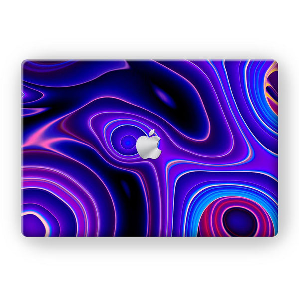 Wavey Liquid Marble - MacBook Skins