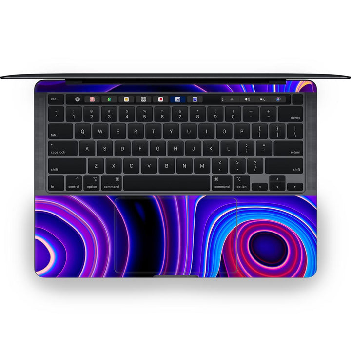 Wavey Liquid Marble - MacBook Skins