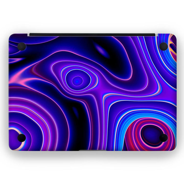 Wavey Liquid Marble - MacBook Skins