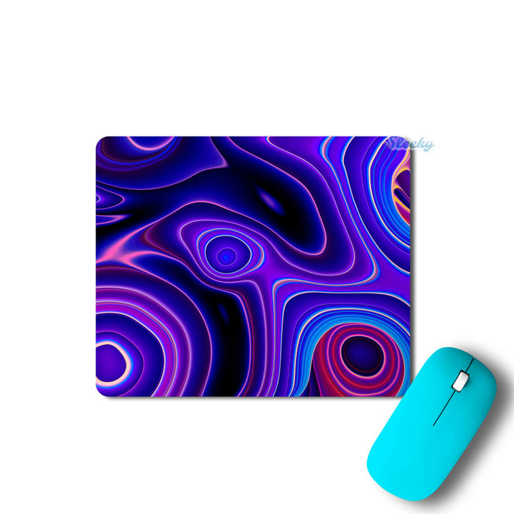 Wavy Liquid Marble - Mousepad