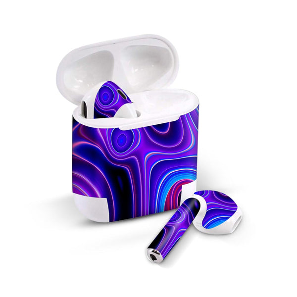 Wavy Liquid Marble - Airpods 1/2/3 Skin