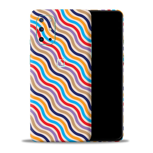 Wavy Striped Lines - Mobile Skin