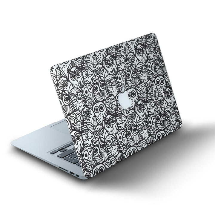 White And Black - MacBook Skins