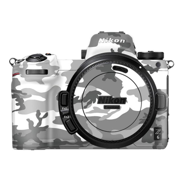 White camo - Nikon Camera Skins By Sleeky India