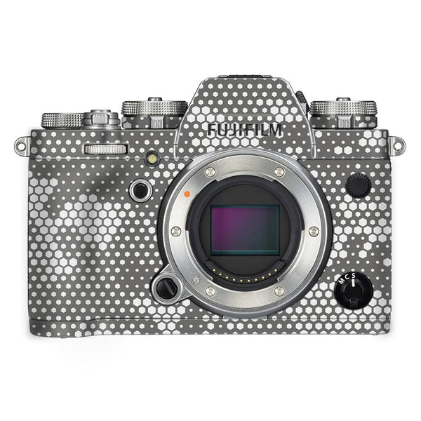 White Hive Camo - FujiFilm Camera Skin By Sleeky India