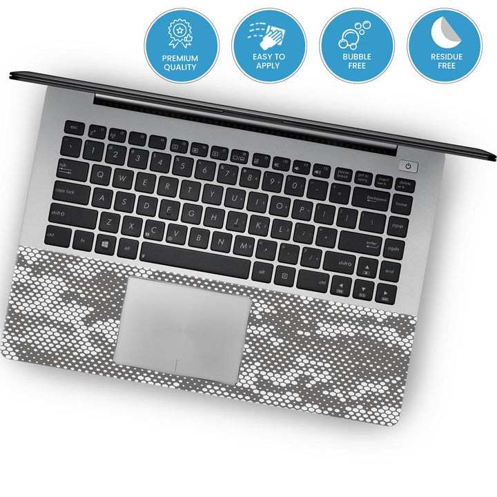 White Hive Camo - Laptop Skins By Sleeky India