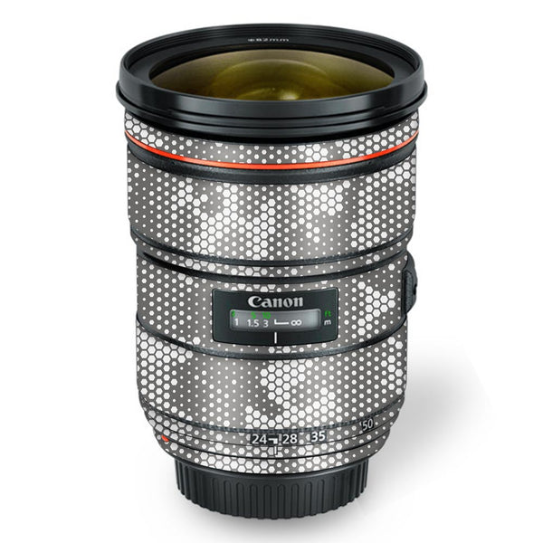 White Hive Camo - Canon Lens Skin By Sleeky India
