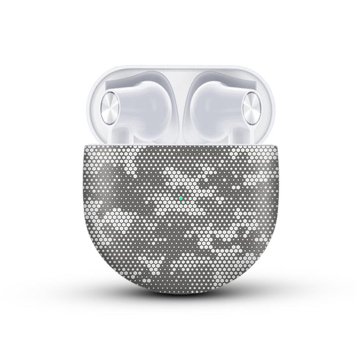 White Hive Camo - Oneplus Buds Skin