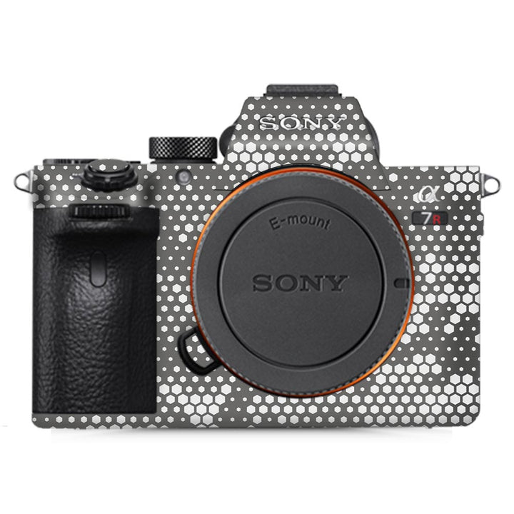 White Hive Camo- Sony Camera Skins By Sleeky India