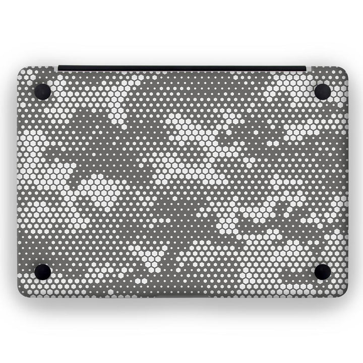 White Hive Camo - MacBook Skins