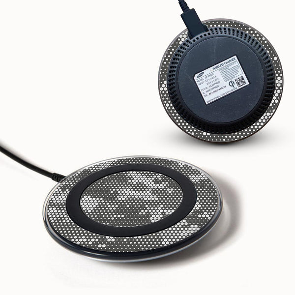 White Hive Camo - Samsung Wireless Charger 2015 Skins