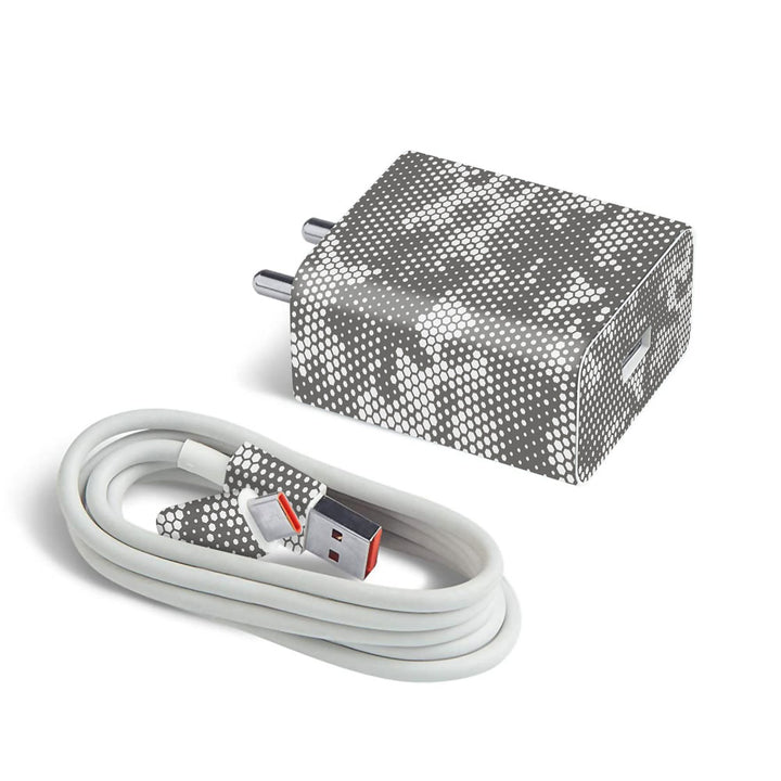 White Hive Camo - MI 22.5W & 33W Charger Skin