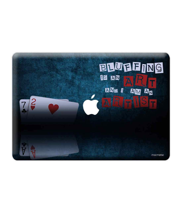 Art of Bluffing - Skins for Macbook Air 13" (2012-2017)By Sleeky India, Laptop skins, laptop wraps, Macbook Skins