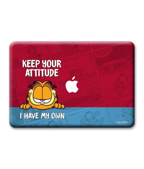 Attitude Garfield - Skins for Macbook Air 13" (2012-2017)By Sleeky India, Laptop skins, laptop wraps, Macbook Skins