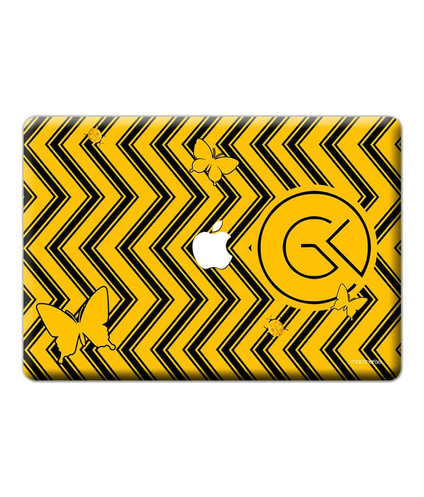 Bolt Yellow - Skins for Macbook Pro Retina 13"By Sleeky India, Laptop skins, laptop wraps, Macbook Skins