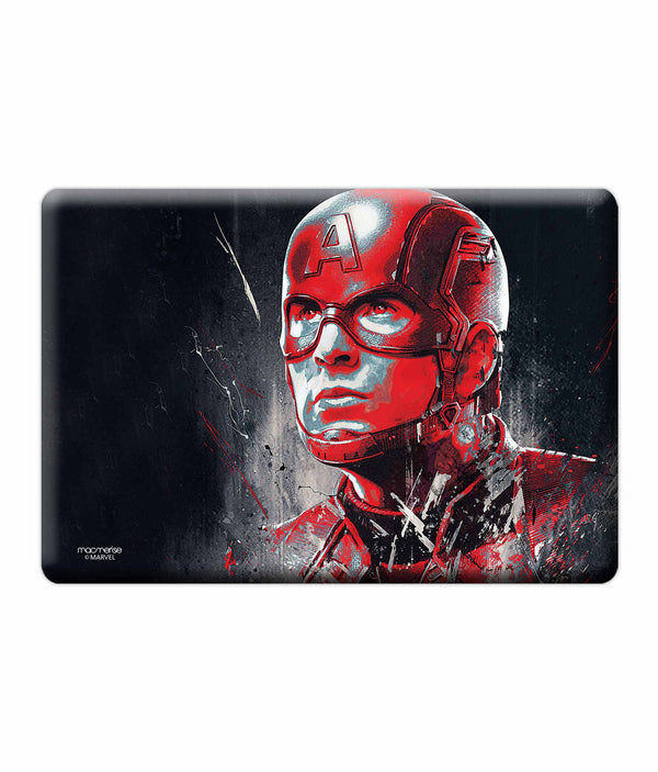 Charcoal Art Captain America - Skins for Macbook Air 13" (2012-2017)By Sleeky India, Laptop skins, laptop wraps, Macbook Skins