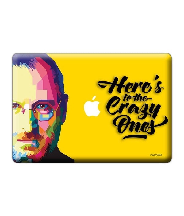 Crazy Ones Yellow - Skins for Macbook Air 13" (2012-2017)By Sleeky India, Laptop skins, laptop wraps, Macbook Skins