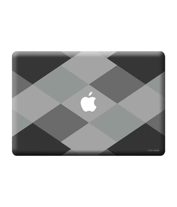 Criss Cross Grey - Skins for Macbook Air 13" (2012-2017)By Sleeky India, Laptop skins, laptop wraps, Macbook Skins