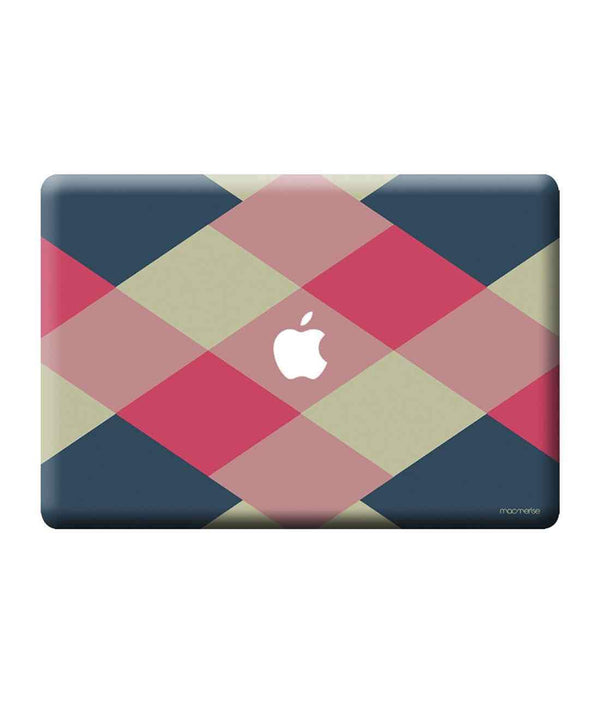 Criss Cross Tealpink - Skins for Macbook Pro Retina 13"By Sleeky India, Laptop skins, laptop wraps, Macbook Skins