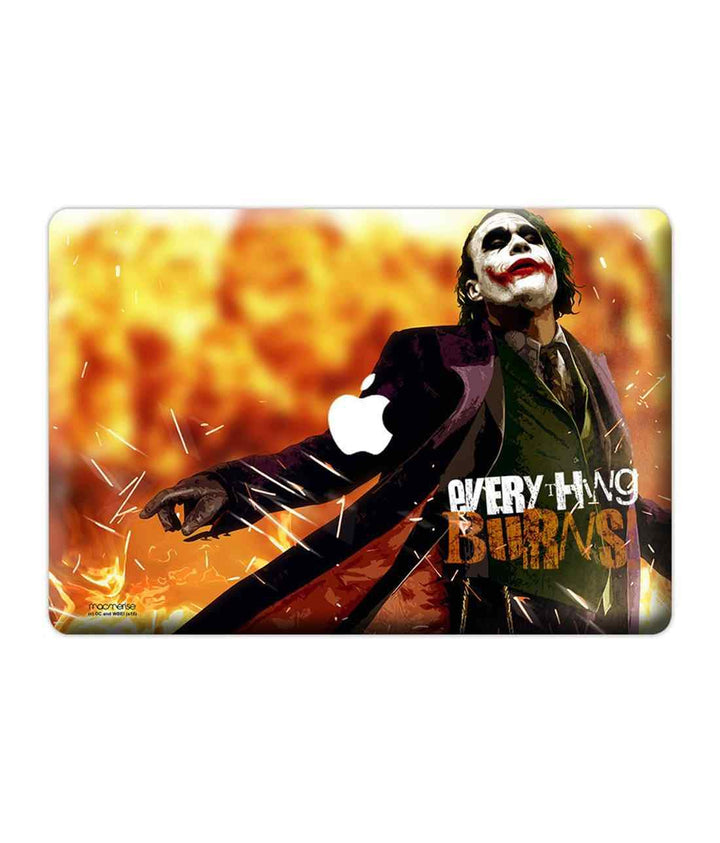 Everything Burns - Skins for Macbook Pro Retina 13"By Sleeky India, Laptop skins, laptop wraps, Macbook Skins