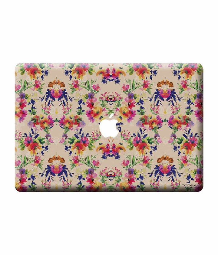 Floral Symmetry - Skins for Macbook Pro Retina 15"By Sleeky India, Laptop skins, laptop wraps, Macbook Skins