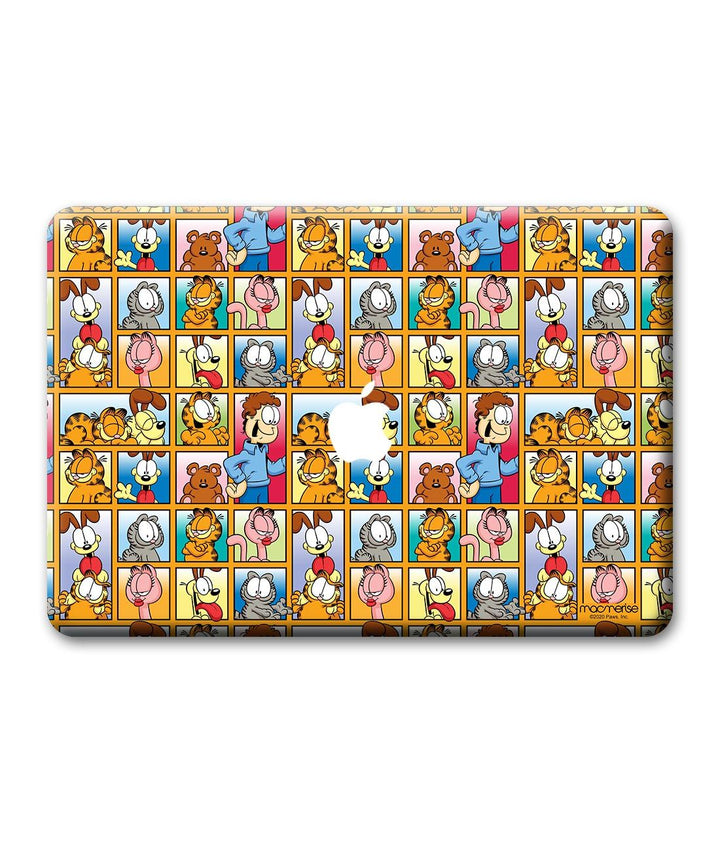 Garfield Collage - Skins for Macbook Air 13" (2012-2017)By Sleeky India, Laptop skins, laptop wraps, Macbook Skins