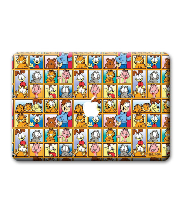 Garfield Collage - Skins for Macbook Pro Retina 13"By Sleeky India, Laptop skins, laptop wraps, Macbook Skins
