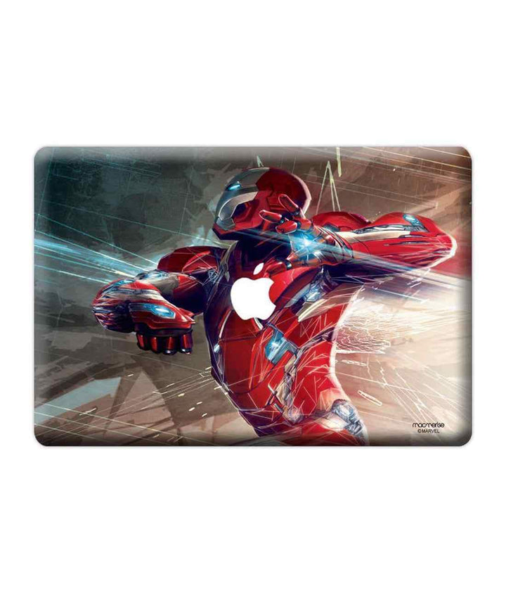 Ironman Attack - Skins for Macbook Pro Retina 13"By Sleeky India, Laptop skins, laptop wraps, Macbook Skins